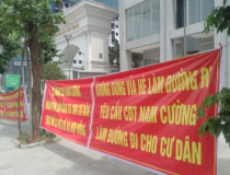 Cư dân Anland Complex của Nam Cường tiếp tục phản đối 